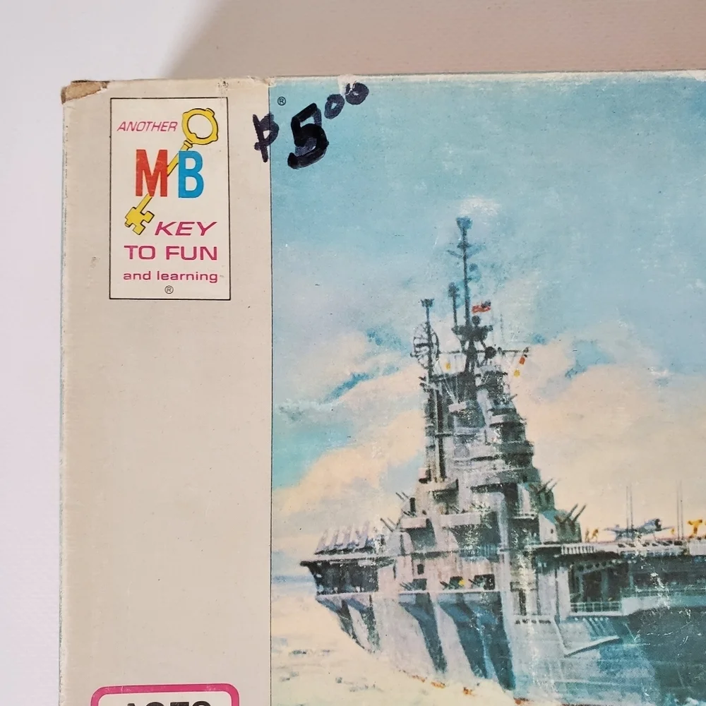 Carrier Strike! 1977 Board Game Milton Bradley Incomplete Vintage